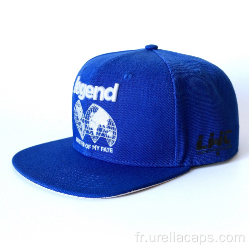 Chapeau de snapback de laine 35%